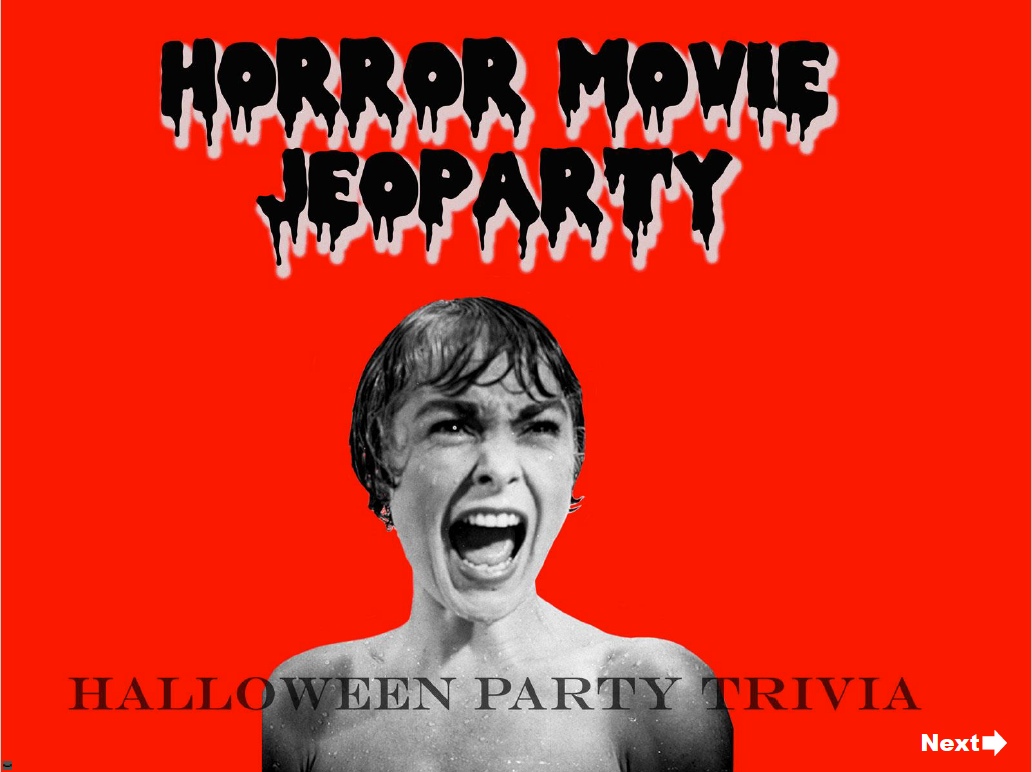 38 Horror Movie Drinking Games - Drink When