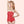 Bettie Page Red Polka Dot One Piece Swimsuit with Piping