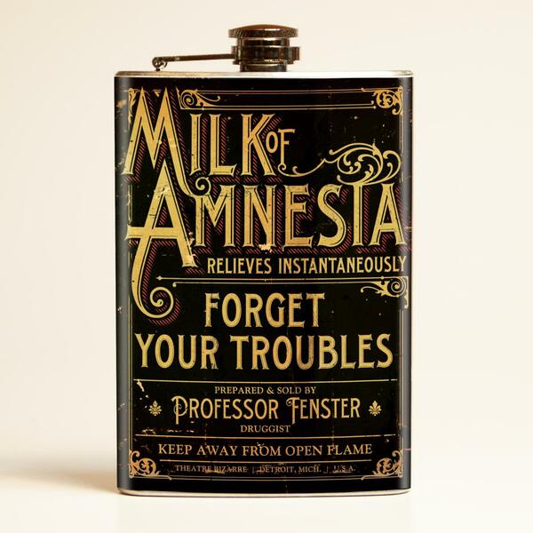 Milk of Amnesia Drinking Flask