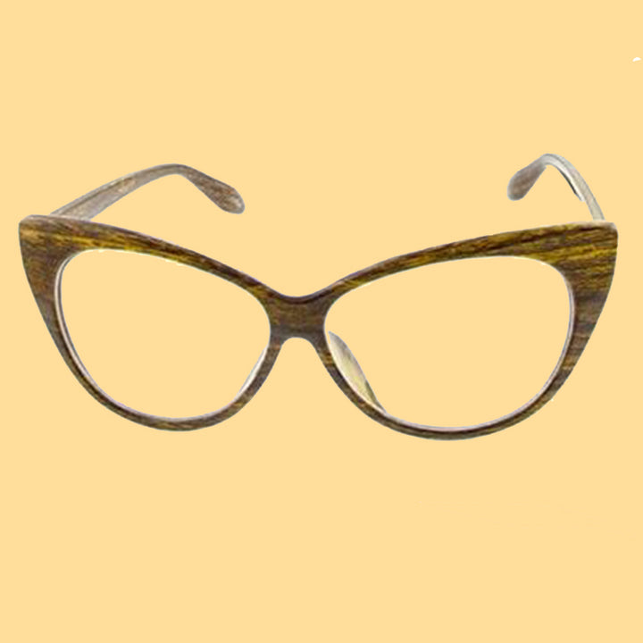 Kinny & Howie Clear Cat Eye Glasses Vintage Style Accessory