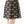 Altered Grooves Psychedelic Print Sheer Overlay Pleated Flare Mini Skirt