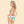 Bettie Page Palm Print Cheeky Bottom Bikini Set