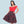 Bettie Page Black 3 Tier Ruffle Swing Skirt in Cherry Print