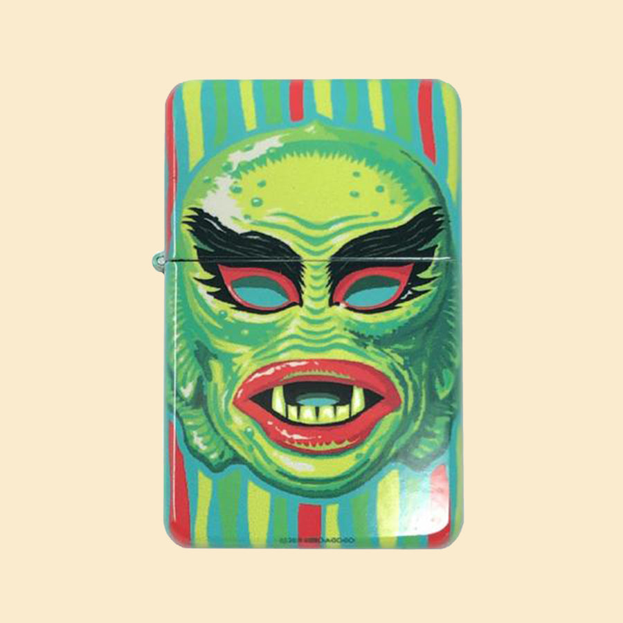 The Creature Windproof Lighter with Tin