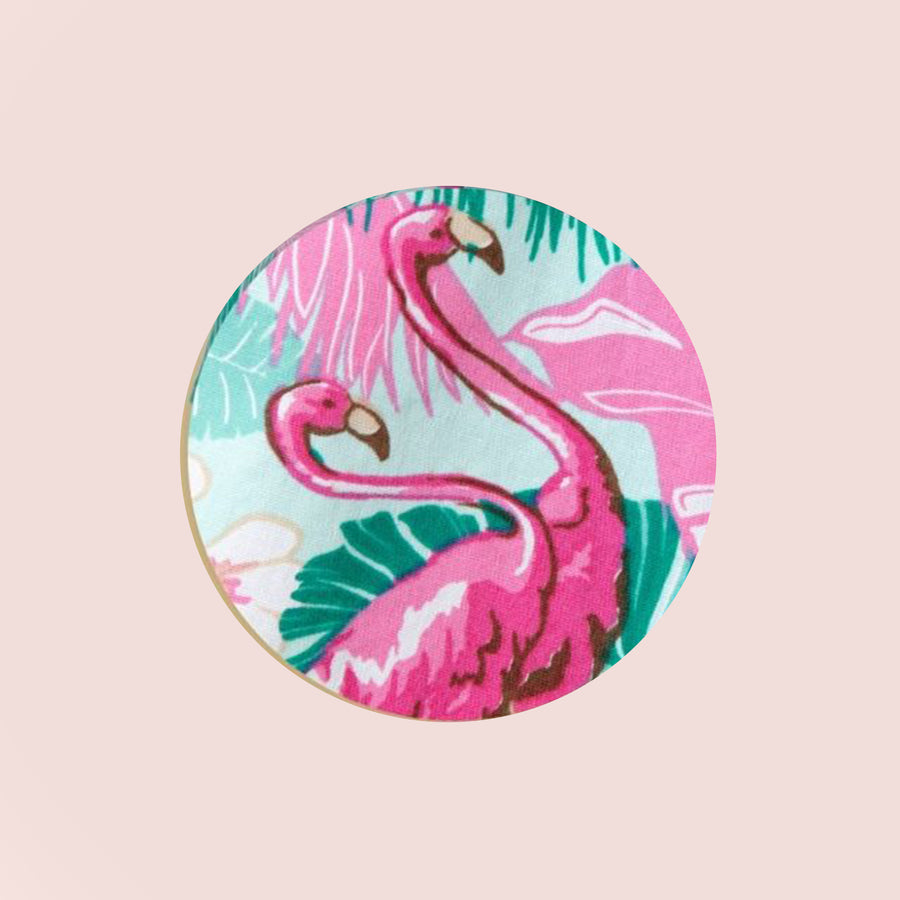 Flamingo Cheeky Bikini Set