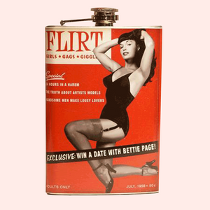 Bettie Page Flirt Flask