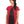 Bright & Beautiful Crochet Scalloped Edge Long Length Open Front Short Sleeve Cardigan in Red