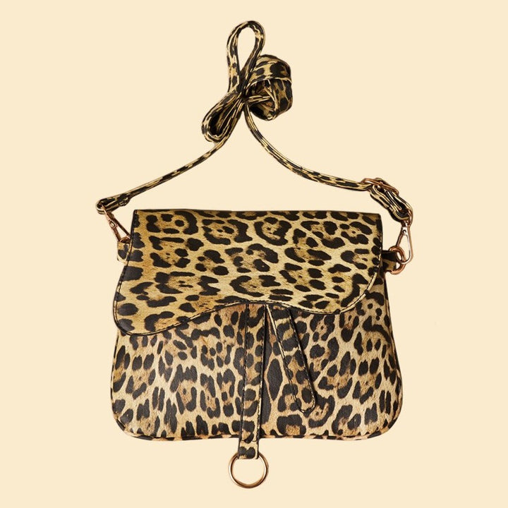 Madeline Leopard Print Crossbody Bag