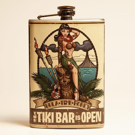 Tiki Bar Flask