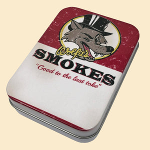 Wolfie's Smokes Windproof Lighter with Tin